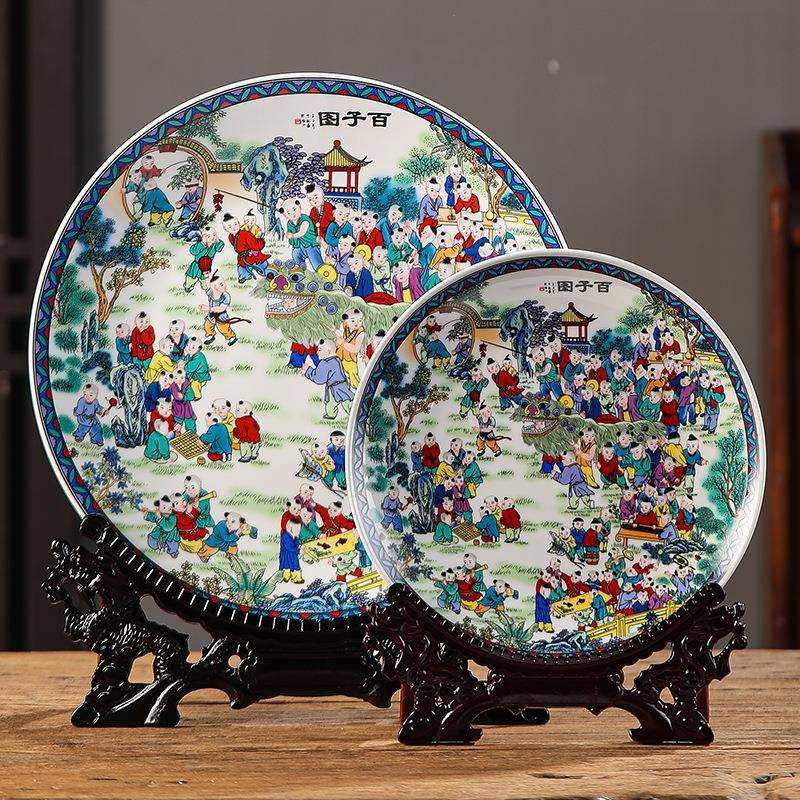 陶瓷花卉花纹装饰挂盘圆形装饰画 盘子墙画 照片盘子壁挂盘,玩具/童车/益智/积木/模型,毛绒/玩偶/公仔/布艺类玩具,淘宝优惠券,粉丝福利购,淘宝优惠卷