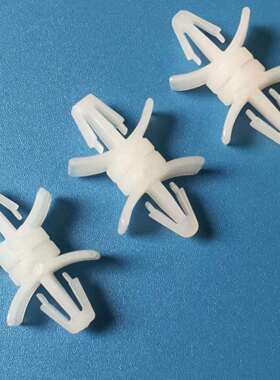 两头锁定塑料支撑柱小型飞机头绝缘柱DLCBS3-4-01 1000PCS/包