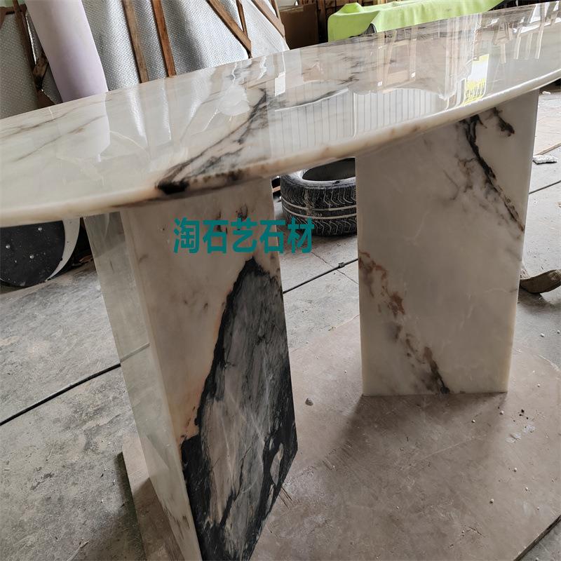 奢石类烟粉系列定装异型家装别墅天然大理石背景墙爱马灰地板窗台