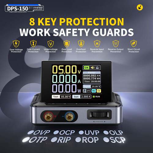 DPS-150数控直流可调稳压电源大功率150W便携式30V5A电源带上位机
