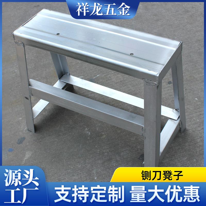 厂家供应铡刀凳子刀架底座角铁焊接排骨铡刀底座固定刀体角铁架