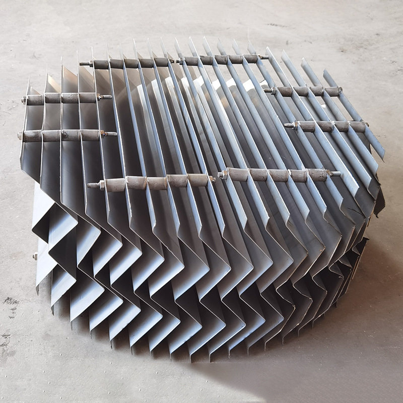来图制作不锈钢304折流板除雾器pp折流板除雾器生产厂家