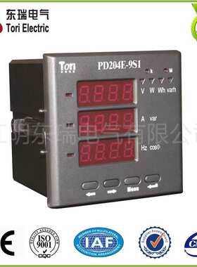 PD204E-9S1单相数显多功能电力仪表 江阴东瑞电气厂家销售