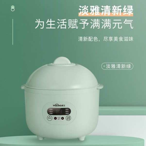 威王炖盅隔水炖锅炖盅迷你陶瓷商业电炖锅婴儿定时自动煮粥锅