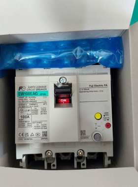 富士漏电断路器EW100EAG3P100A 30ma 原装进口 EW100EAG3P100B