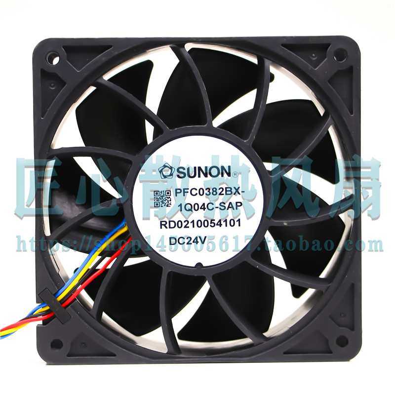 建准SUNON PFC0382BX-1Q04C-SAP DC 24V 12038 4线PWM调速风扇,模玩/动漫/周边/娃圈三坑/桌游,模型制作工具/辅料耗材,淘宝优惠券,粉丝福利购,淘宝优惠卷