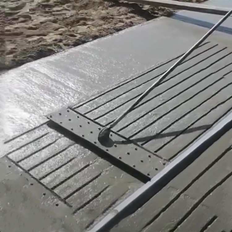 恒全机械 混凝土拉纹器 牛场菱形纹压纹机