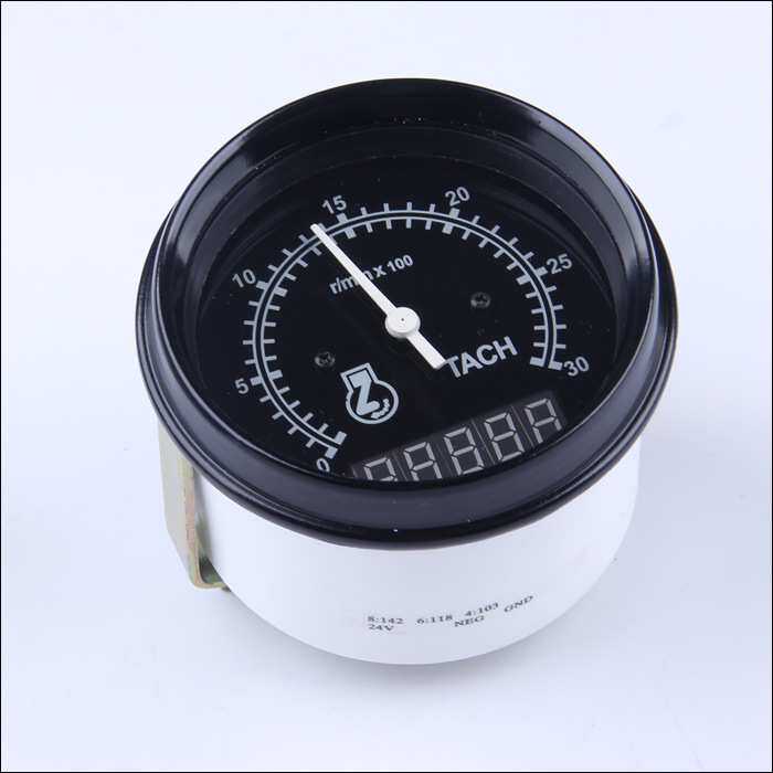 康明斯配件柴油机发动机转速计时表 转速表3049555 12V 24V