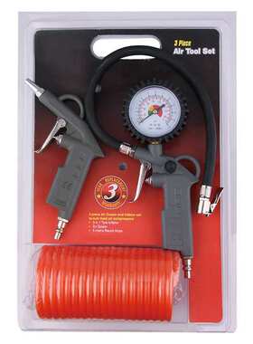 RN-W-2000A11 3件套喷枪 主要用于汽车保养工作 如吹尘和轮胎充气