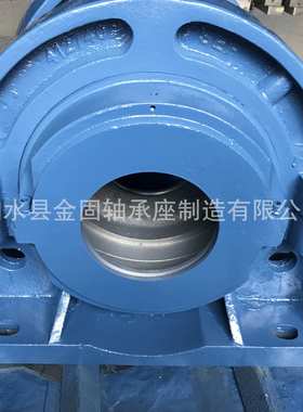 厂家供应SEF分体式铸钢轴承座412740 422740剖分式圆柱滚子轴承座