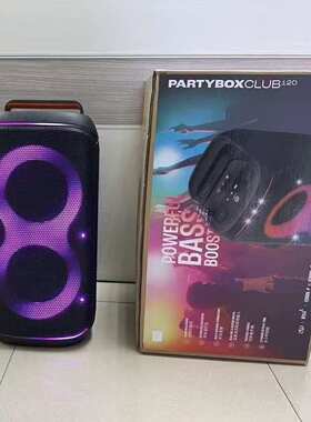 BOX120 四喇叭超大功率蓝牙音箱 户外手提广场舞RGB插卡蓝牙音箱