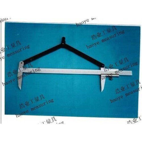 圆规划线卡尺 规格0-150 200 250 300mm 分度值0.1 DIN862