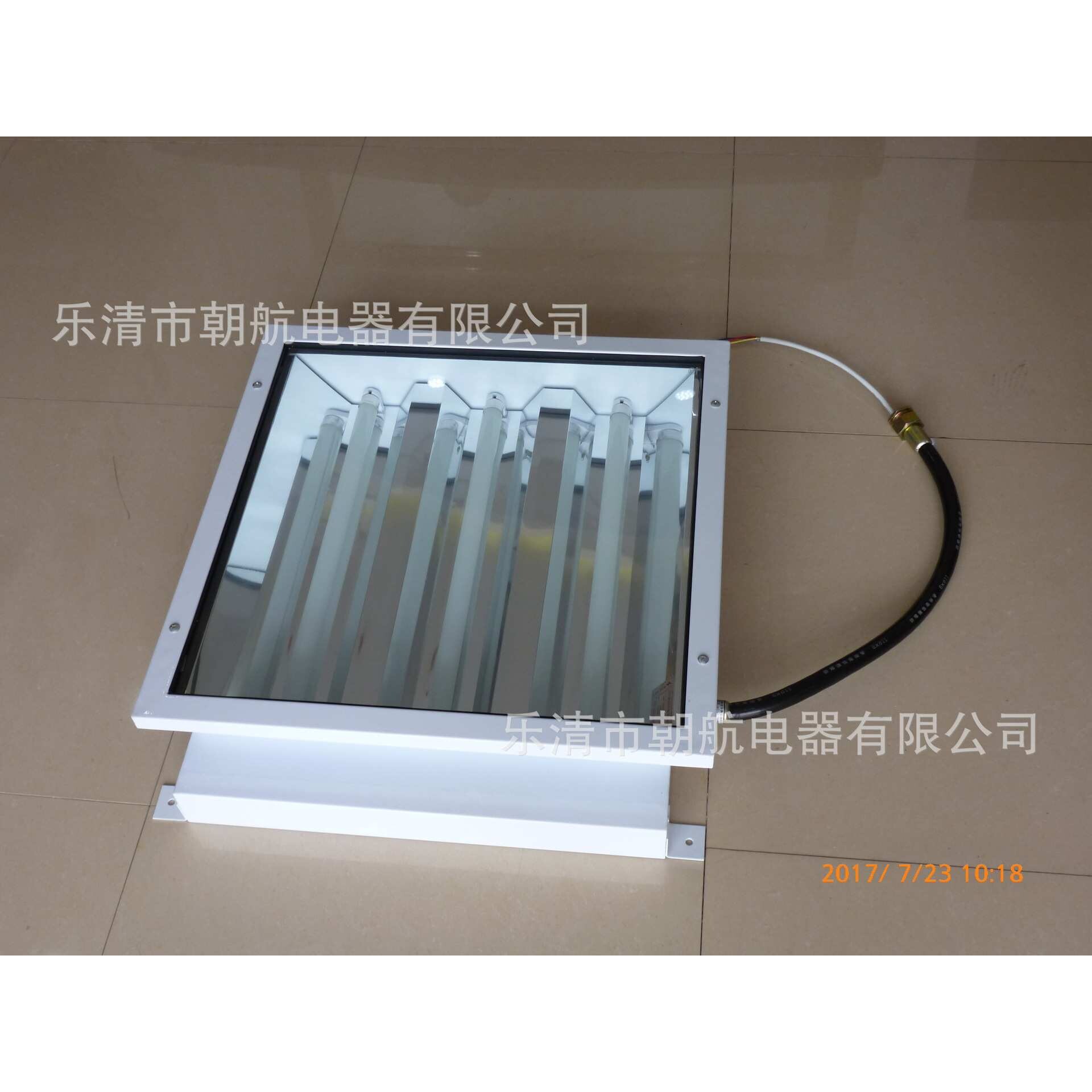 防爆格栅灯 BHY3*14W防爆洁净荧光灯五管四管LED嵌入式防爆荧光灯