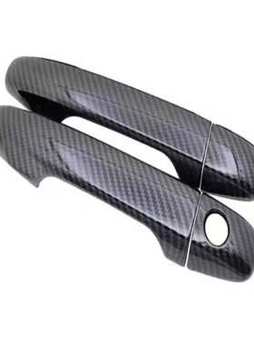 适用于2011-2016款Scion TC 拉手碳纤纹车门外把手贴门碗握手装饰