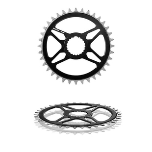GOLDIX盘片加长正负齿单盘山地车牙盘34T自行车改装单速盘M7100