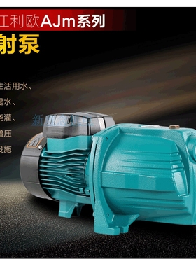 利欧水泵 AJM60 75 110 110H 150 150H大流量自吸喷射泵 抽井水泵