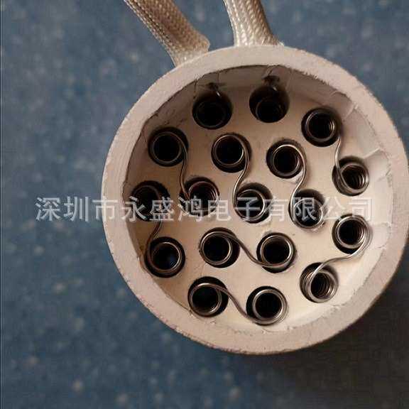 艾灸熏蒸仪陶瓷发热芯透灸仪床陶瓷窝蜂发热芯热风枪陶瓷发热芯