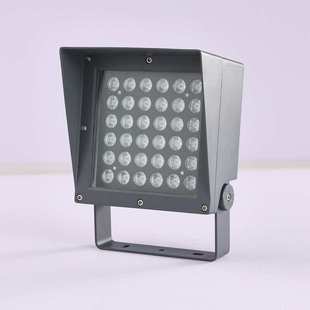 新款户外LED方形投光灯100W72W投射灯3000K照树灯洗墙灯