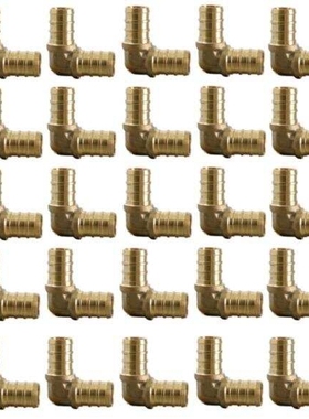 (25-Pack) 1/2 Inch 90 Degree Elbow PEX Fittings Lead Free
