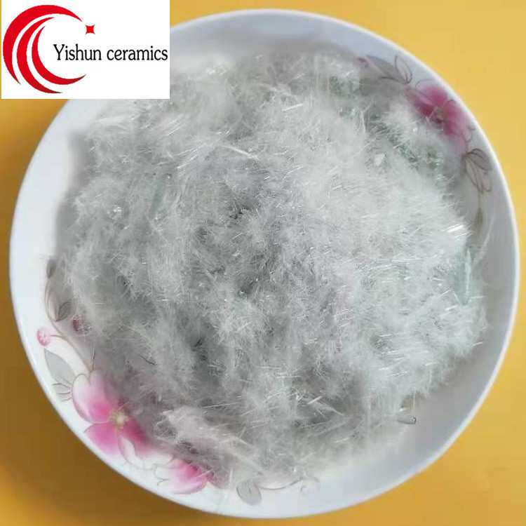 含硼玻璃纤维熔块瓦厂花盆厂用配于生料中使用 中碱玻璃纤维