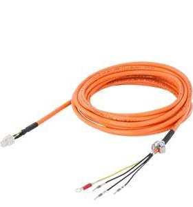 6FX3002-5CK01-1AF0 V90动力电缆 5M 用于0.05~1 kW电机，含接头