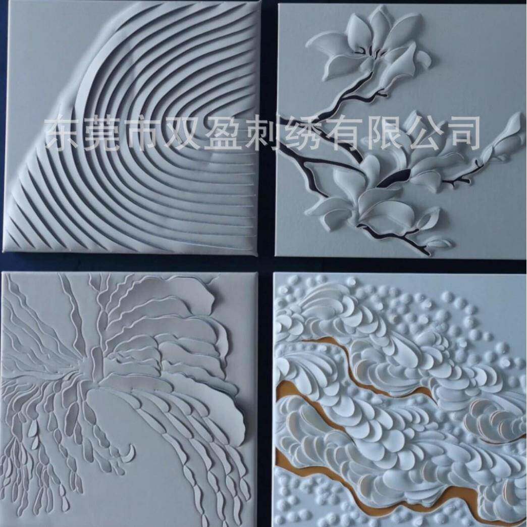 复古网红皮雕背景墙跨境玄关艺术墙面割花透光浮雕软包精雕