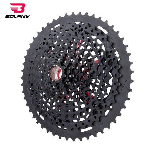 BOLANY 山地自行车飞轮XD 12速9-50T大齿一体镂空铝合金支架