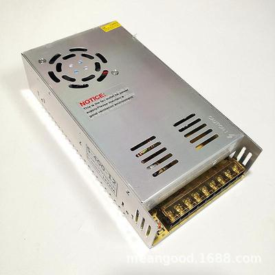 工程级12V400W监控LED灯带电源3D打印机电源带温控12V33A开关电源