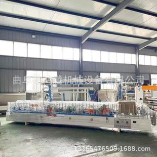 鸿腾踢脚线木线条门边线包覆机 CPL科技木皮PUR热胶覆膜机规格全