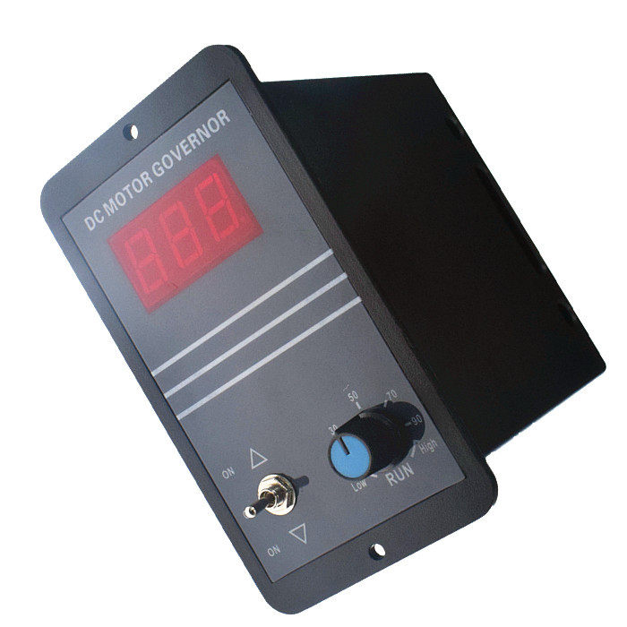 电机马达调速器12V24V36V直流无极调速开关数显转速表刻度盘