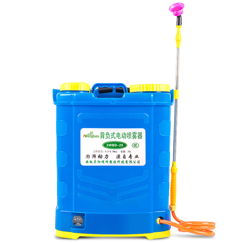 电功喷雾器新款背负式打药机压动能高多喷壶农用消毒充电新型喷洒