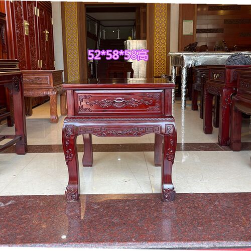 红木家几花梨木边猬几刺高紫檀角具实木小方桌沙发几边柜茶几边桌