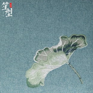 新绣餐刺中椅垫红木沙发坐垫新古典实木家具圈椅式椅茶椅座垫定制