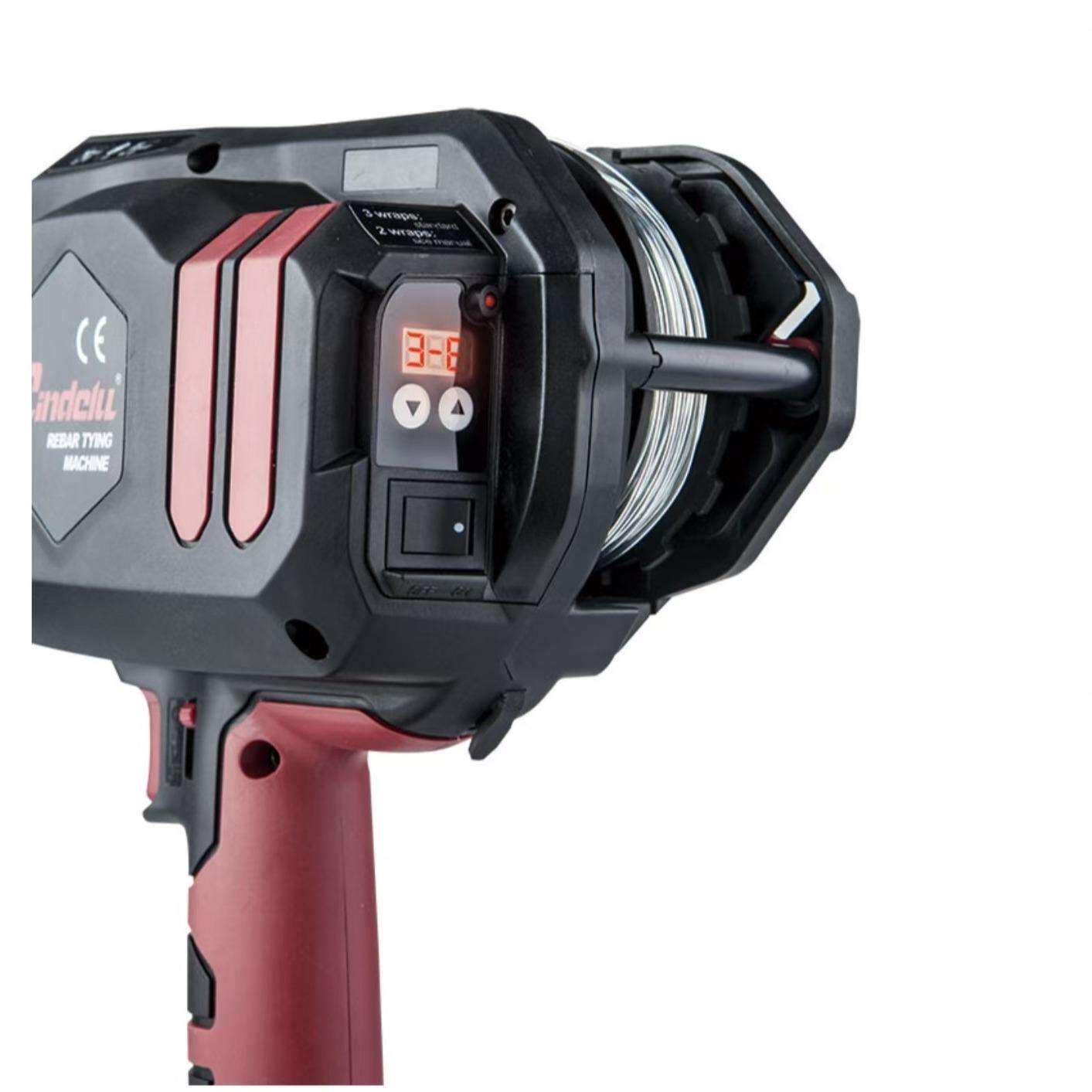 AKX-25A智能双无刷钢筋捆扎机LEDx显示高容量锂离子电池扎机电动