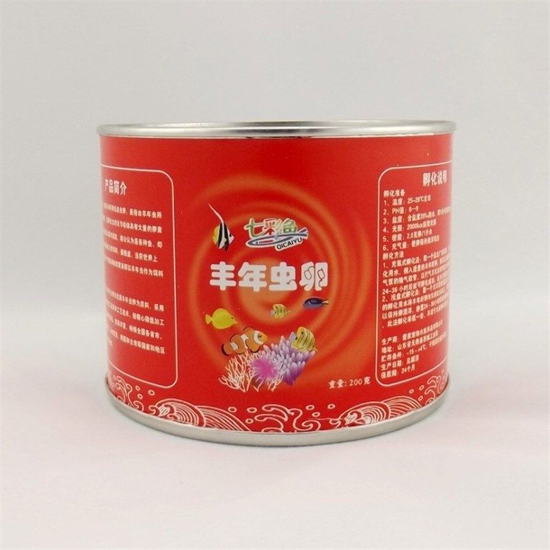 可丰化孵饲虾卵丰年虫卵高孵化率大红卵幼鱼苗开口年料
