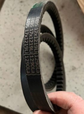 时风三轮车发电机三角带配件 时风农用车发电机皮带17X1219Li