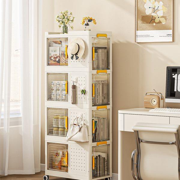 免安装儿童书柜飘窗收纳柜书桌储物柜家用落地书架简易收床头整理,住宅家具,儿童书柜,淘宝优惠券,粉丝福利购,淘宝优惠卷