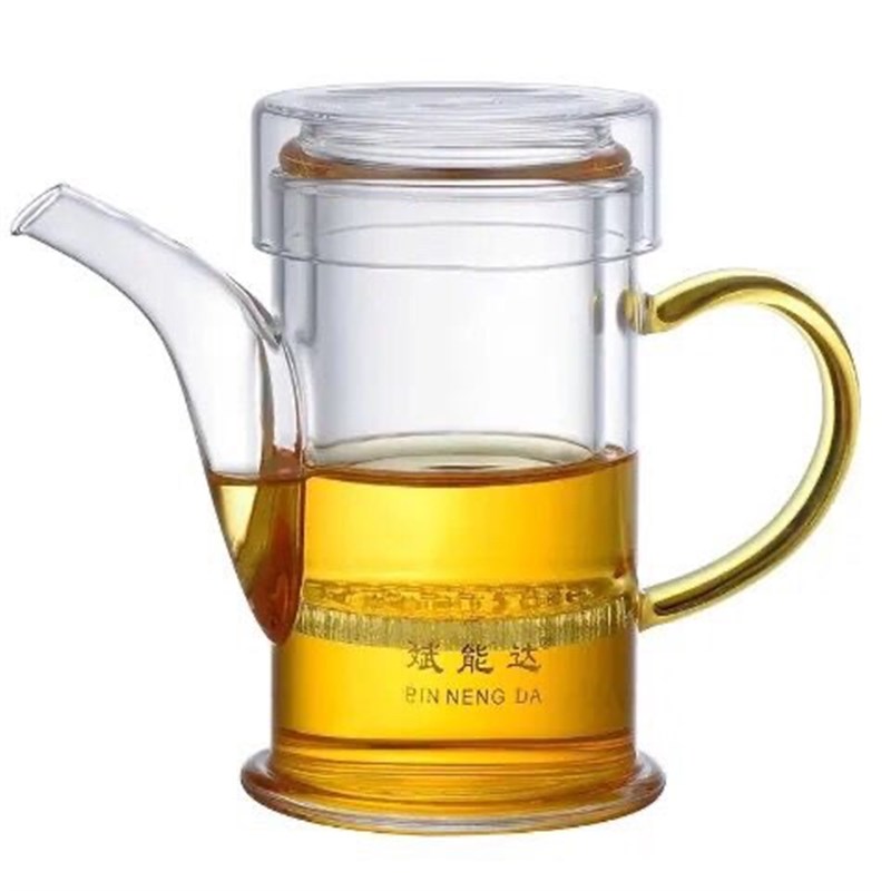 加厚玻璃泡茶壶过滤冲茶器红茶泡绿茶办公室功夫茶具小号