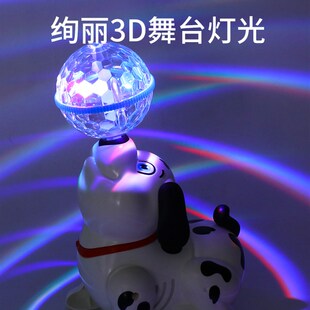 电动会唱歌跳舞顶球旋转小狗儿童男孩女孩婴儿狗狗宝宝特技狗玩具