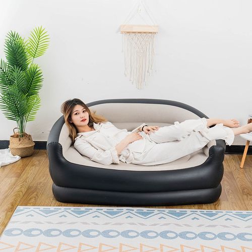 充气懒人沙发双人躺椅新款午休折叠休闲沙发靠背扶手沙发座椅