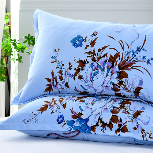 48cm74cm老粗布老式粗布枕头套枕套一对装家用纯棉加厚全棉大号