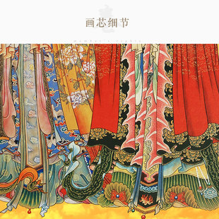 四大天师神像画 张守陵葛玄画像坚萨道 许逊许真君卷轴画挂画定制