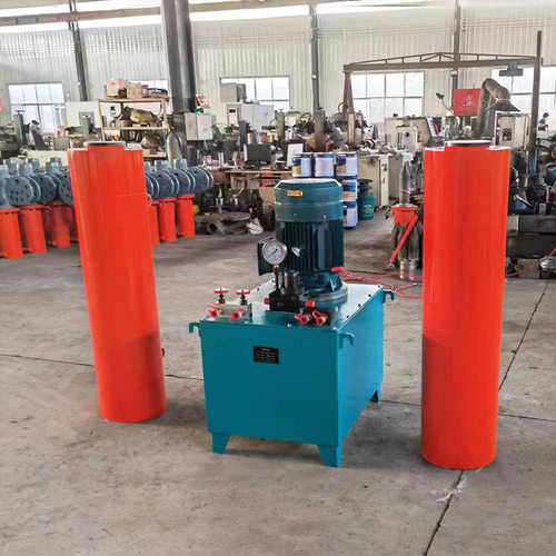 中旺液压千斤顶工程桥梁桩基实验大型顶管液压千斤顶水泥管顶管机