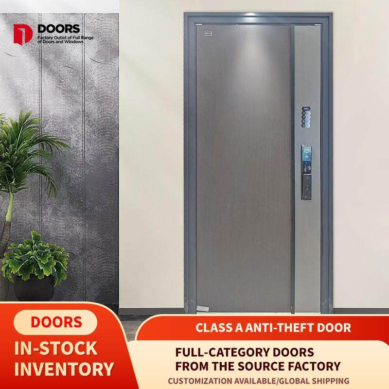 捷达10公分标准甲级现代简约防盗门高档隔音门轻奢入户门