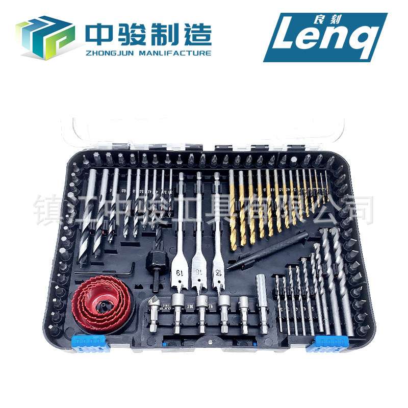 100/101/109/246件套钻头组合套装批头多功能电动工具配件麻花钻