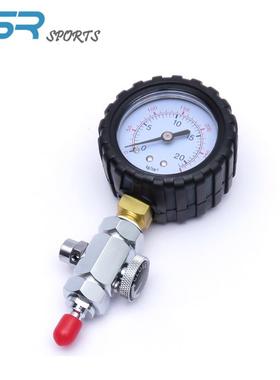 潜水背飞侧挂夹克BCD用调节器出气量其他可调式检测表300PSI