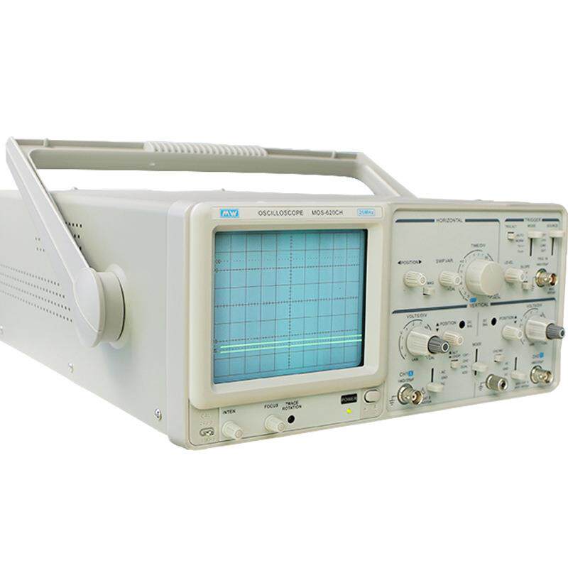 麦威MOS620CH双踪模拟示波器现货两通道模拟带宽20MHz40兆示波器