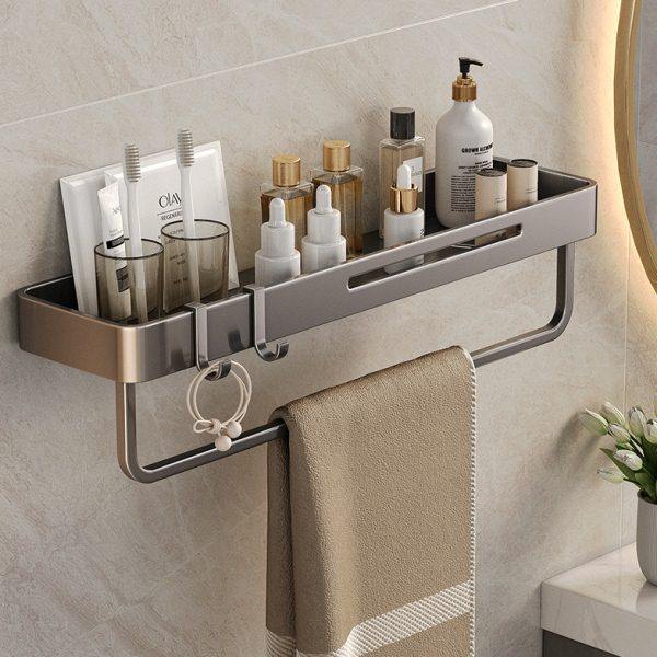 浴室置物架厕所洗手间洗漱台墙上卫生间妆品收纳挂架免打孔壁挂式,家庭/个人清洁工具,浴室角架/置物架,淘宝优惠券,粉丝福利购,淘宝优惠卷