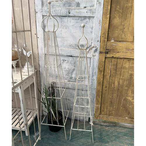Garden Column Ground Mounted Climbing Frame Clematis Rose Cl