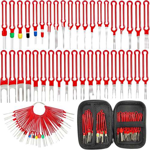 Terminal Removal Tool Kit 39 Pcs, Upgraded Broken Key Extrac